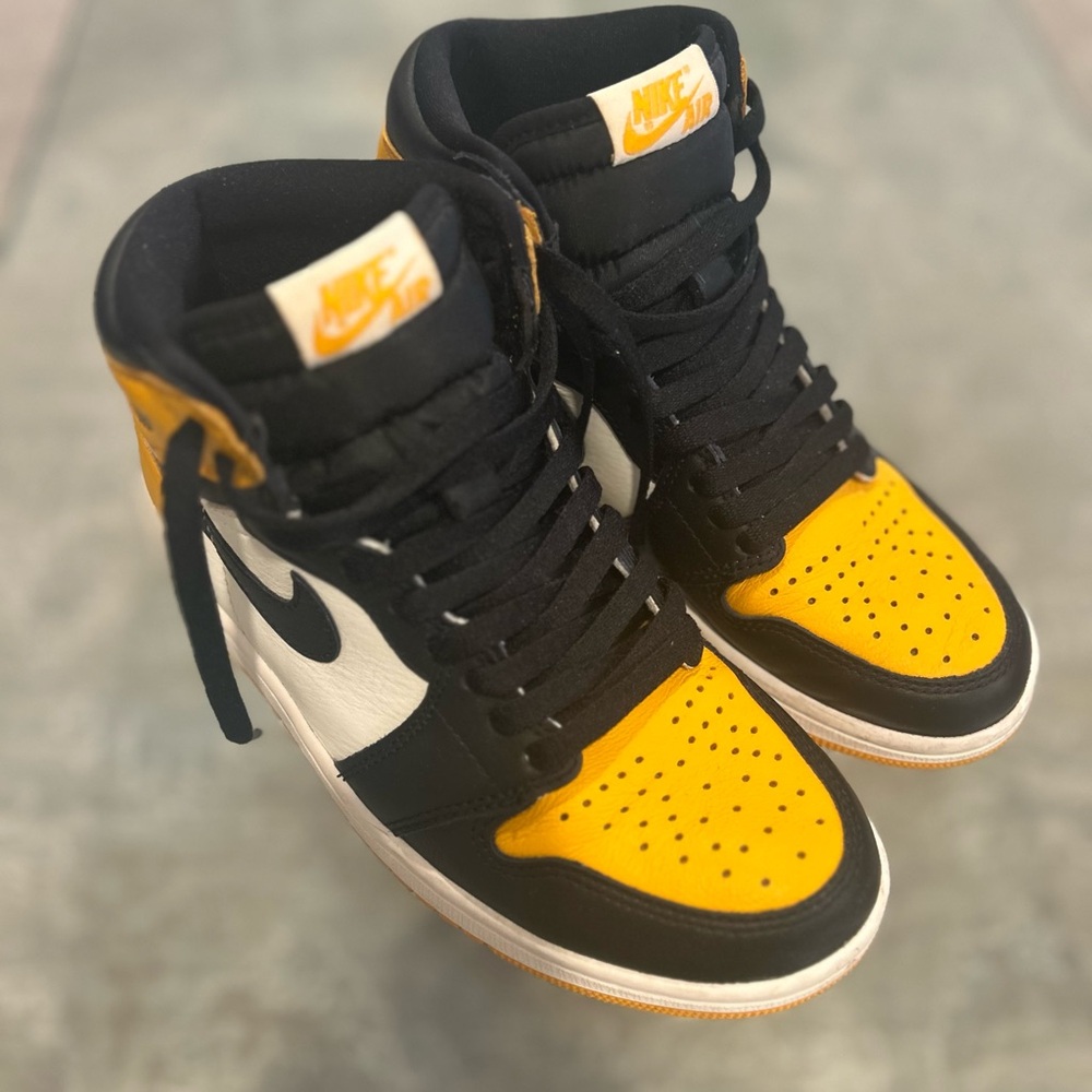 Jordan 1 Retro High OG Yellow Taxi’s